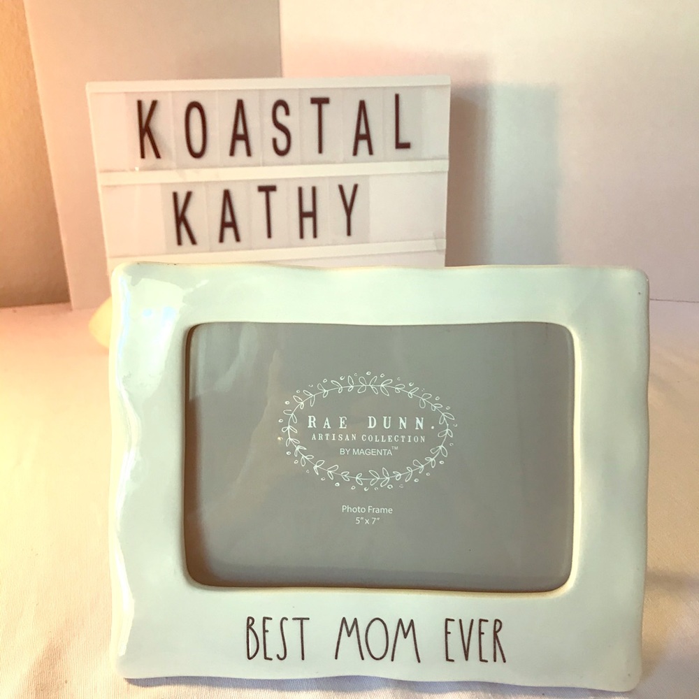 Rae Dunn picture frame BEST MOM EVER